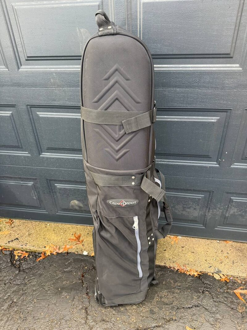 Caddy Daddy golf travel bag. battle tested