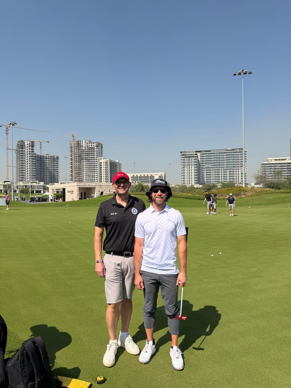 AimPoint Express putting clinic at The Els Club Dubai